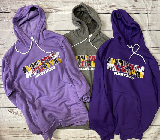 Smithsburg Maryland Flag Hoodie