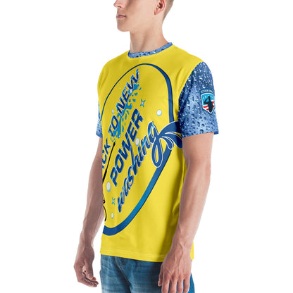 Back to New Power Washing- Full Sublimation T-Shirt-Yellow